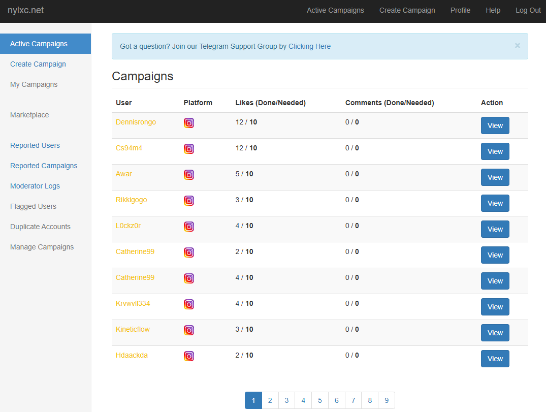 Social Media Engagement Platform